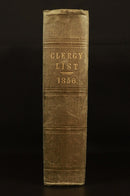 1856 The Clergy List For 1856 Antiquarian British Religious History Book-2