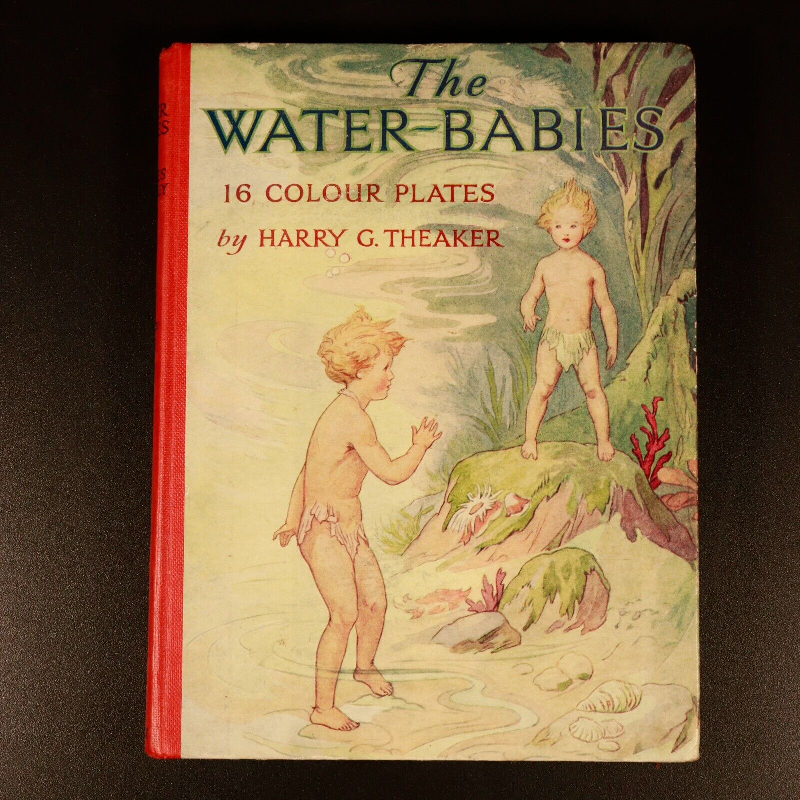 c1950 The Water Babies by Charles Kingsley Vintage Children's Book H.G. Theaker