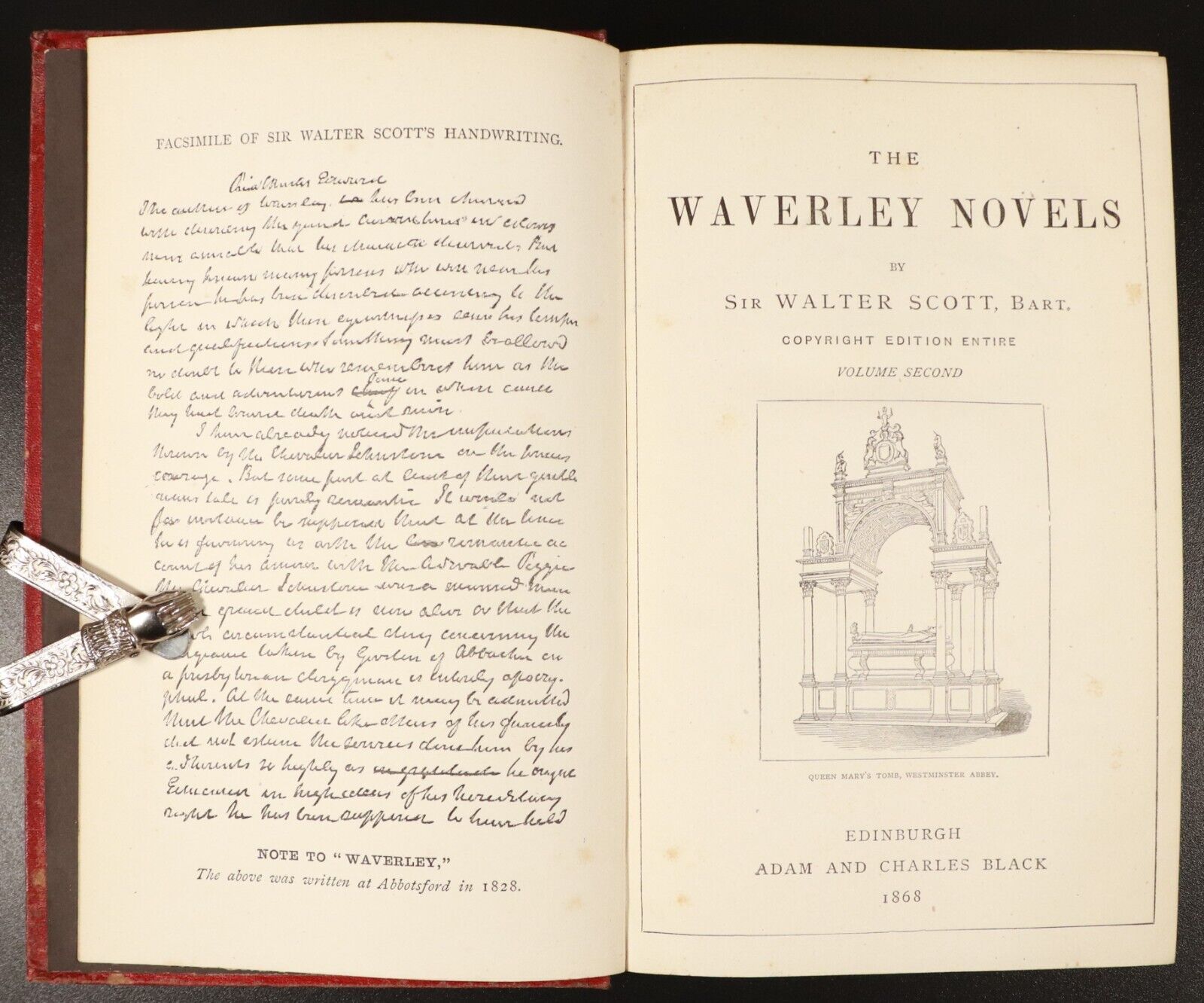 1868 4vol The Waverley Novels by Walter Scott Antique British Fiction Book Set