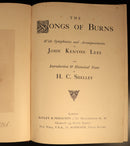 The Songs Of Robert Burns by Lees & Shelley c1896 Antique Poetry History Book-6