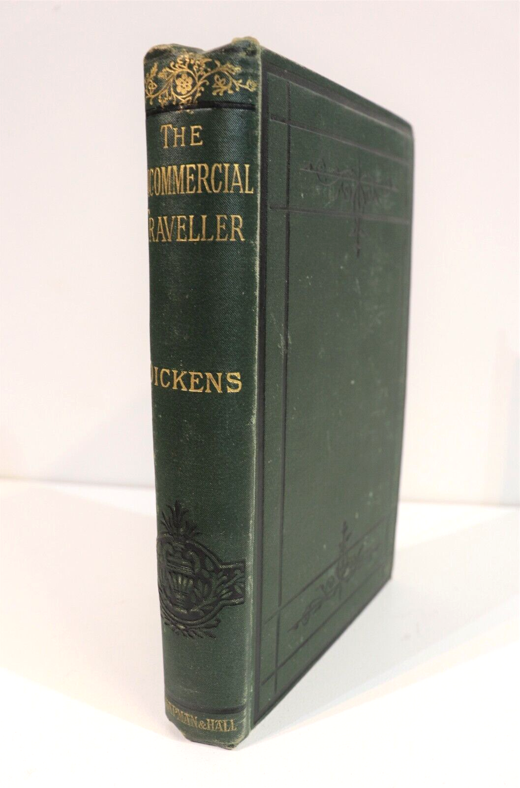 c1879 The Uncommerical Traveller by Charles Dickens Antique Fiction Book