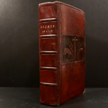 1925 Paroissien Complet ou Heures A L'Usage Du Diocese De Lyon Antique Book