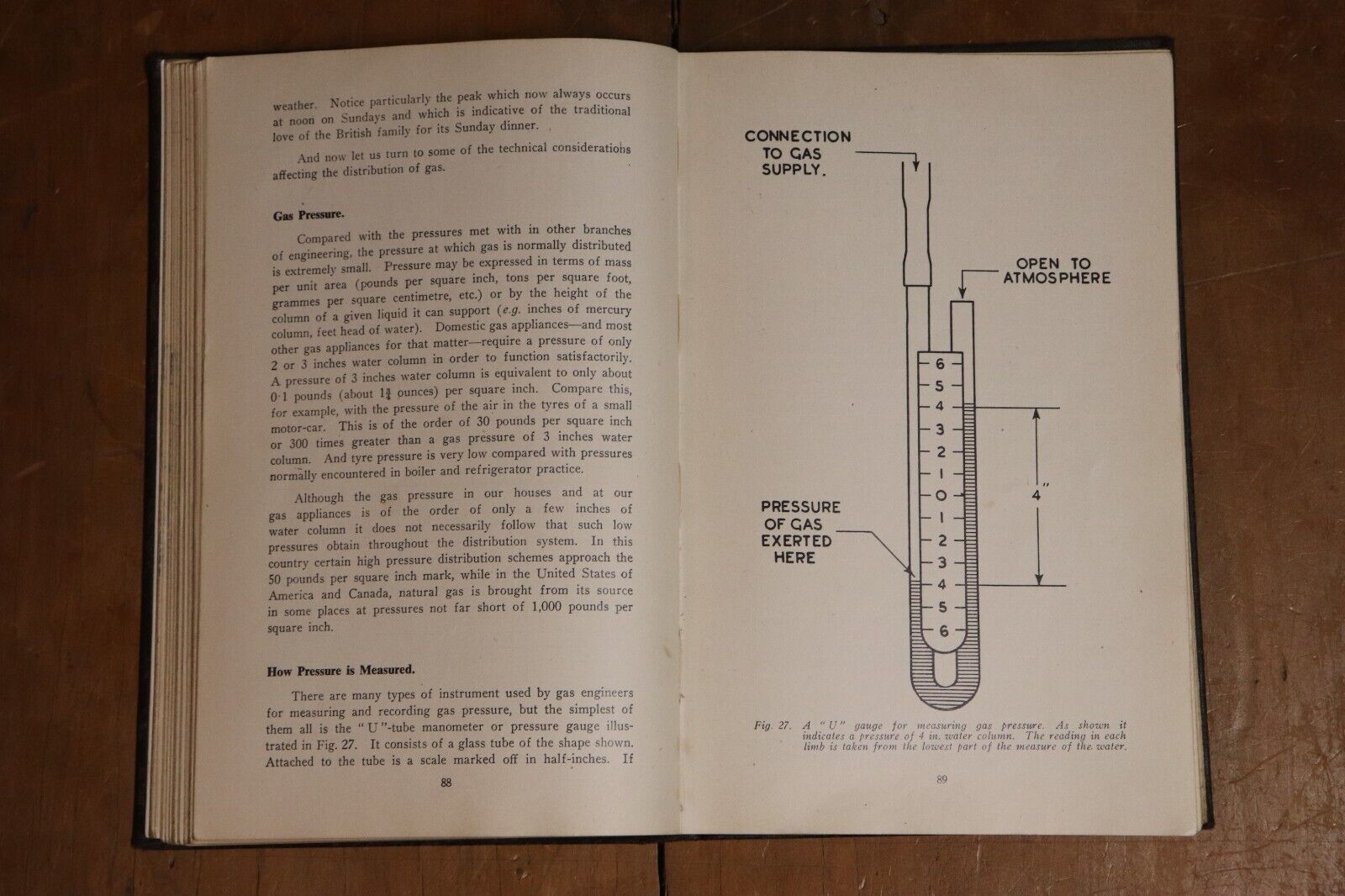 1945 Gas Manufacture & Utilization by Norman Smith Antique Energy History Book