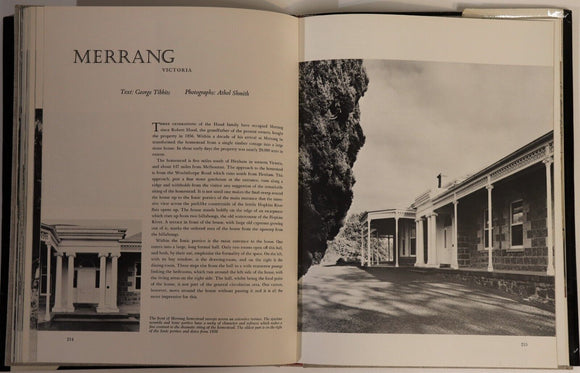 1972 Historic Homesteads Of Australia Architecture Reference Book National Trust