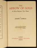 c1920 The Arrow Of Gold by Joseph Conrad Antique British Fiction Adventure Book-5