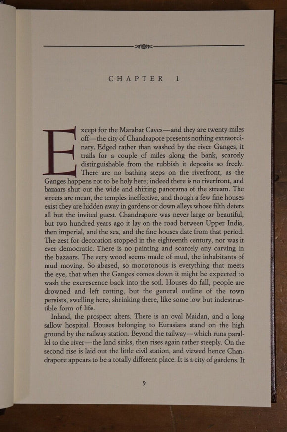 1989 A Passage to India by by E.M. Forster Readers Digest Literature Book