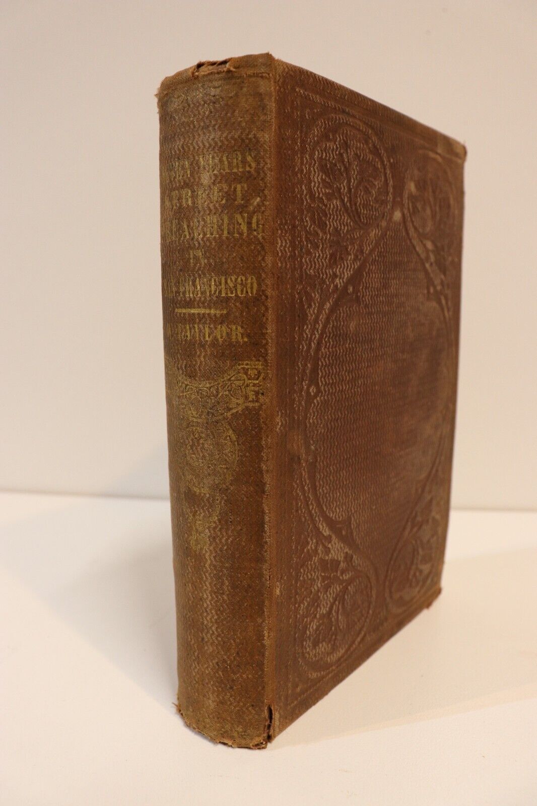 1856 Seven Years Street Preaching In San Francisco Antique Theology Book