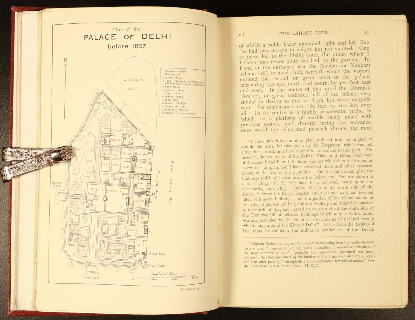 1902 Delhi Past And Present by H.C. Fanshawe Antique Book 1st Ed PROVENANCE Maps