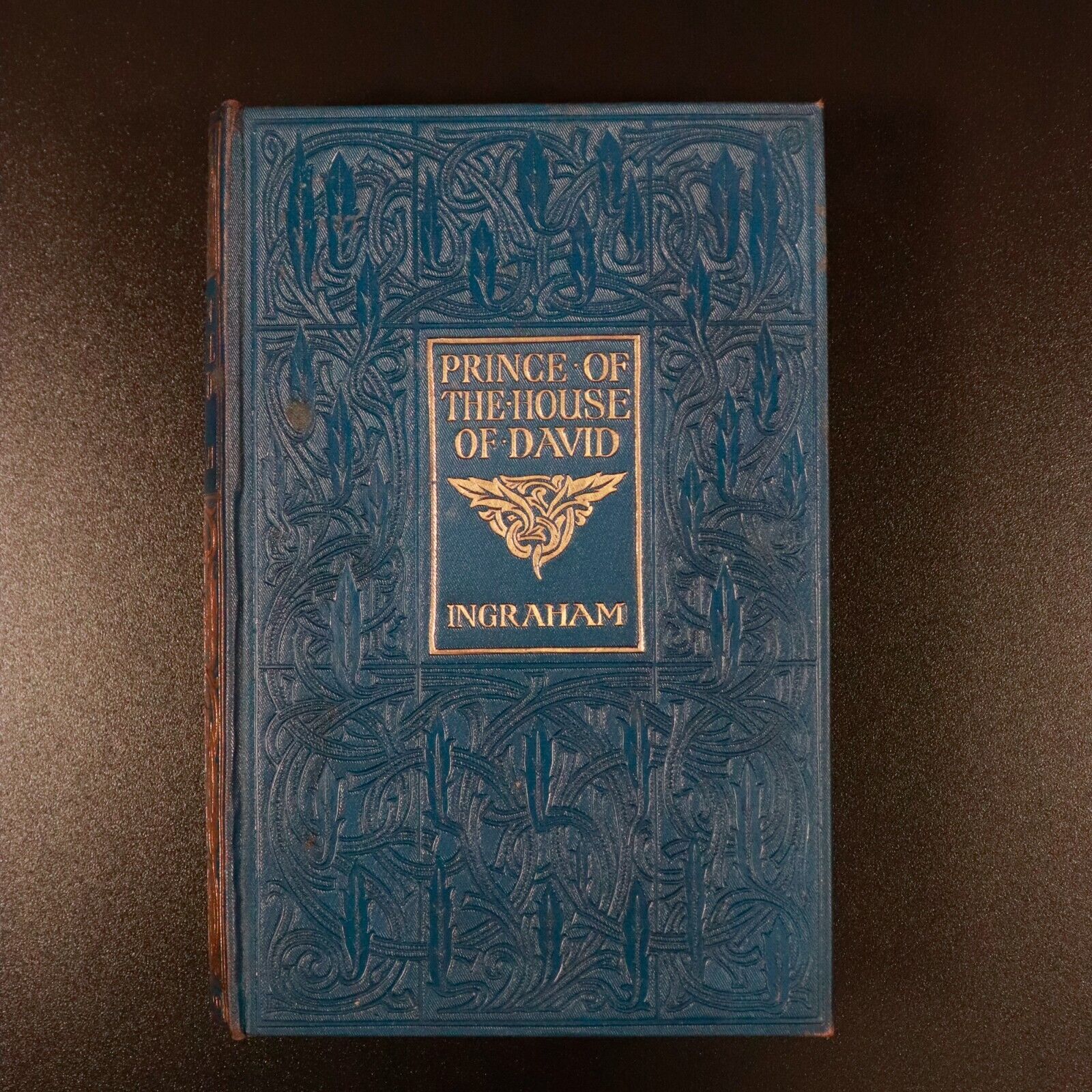 c1920 The Prince Of The House Of David by JH Ingraham Antique Theology Book