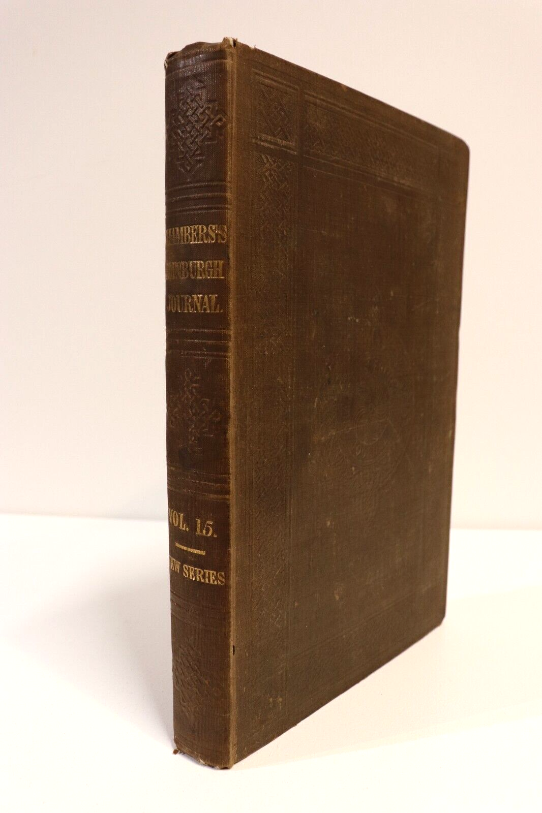 1851 Chambers's Edinburgh Journal Vol. 15 Antique British Reference History Book