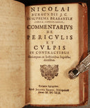 1662 2vol Nicolai Burgundii Commentarius RARE Antiquarian Legal History Book-15