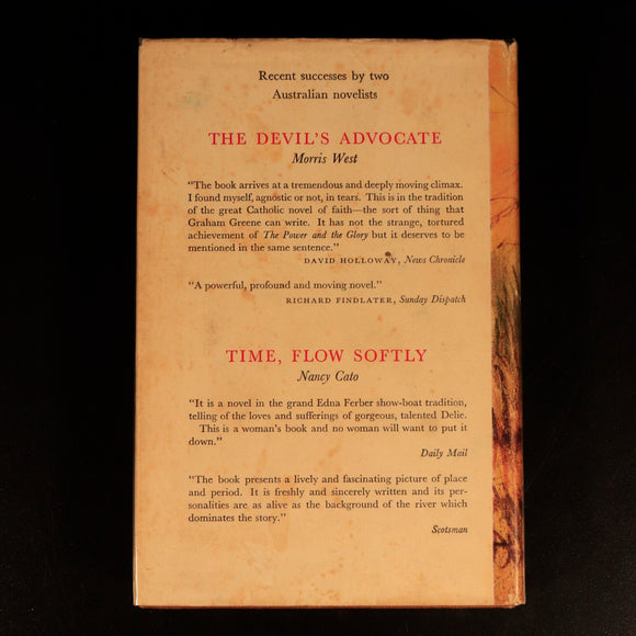 1960 The Naked Country by Michael East Vintage Australian Fiction Book 1st Ed