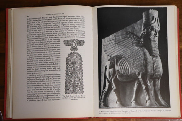 c1965 History Of The Worlds Art by H Leicht Vintage Art History Book
