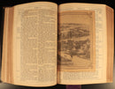 1853 The Prince James Holy Bible Antiquarian Bible With Ephemera Postcards etc-9