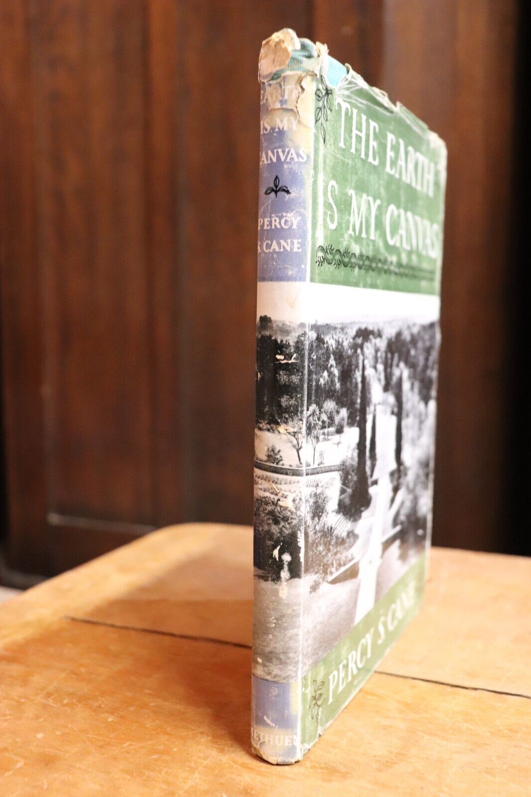 1956 The Earth Is My Canvas by Percy Cane Architectural Garden Design Book