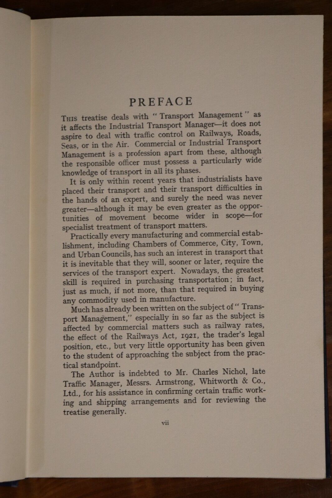 1930 Practical Transport Management by Andrew Hastie Antique Civic Planning Book