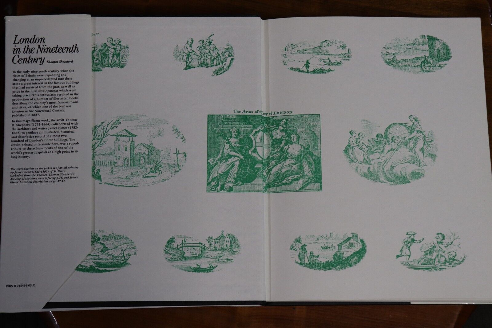 1983 London & Its Environs In The Nineteenth Century British History Book