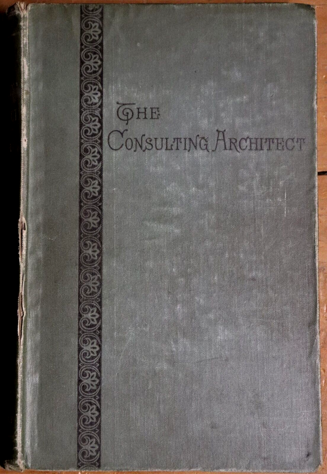 1886 The Consulting Architect by Robert Kerr Antique Architecture Reference Book