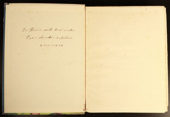 c1934 The Oxford Annual For Scouts Antique Illustrated Childrens Book