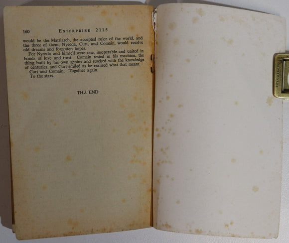 1954 Enterprise 2115 by Charles Grey Classic Science Fiction Book