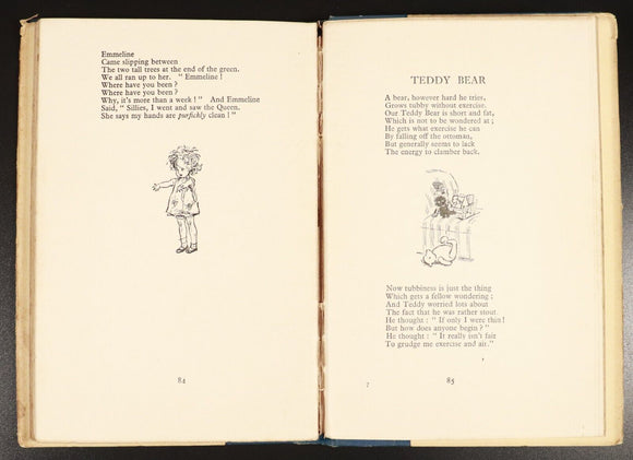 1931 When We Were Very Young A. A. Milne & E.H. Shepard Antique Childrens Book