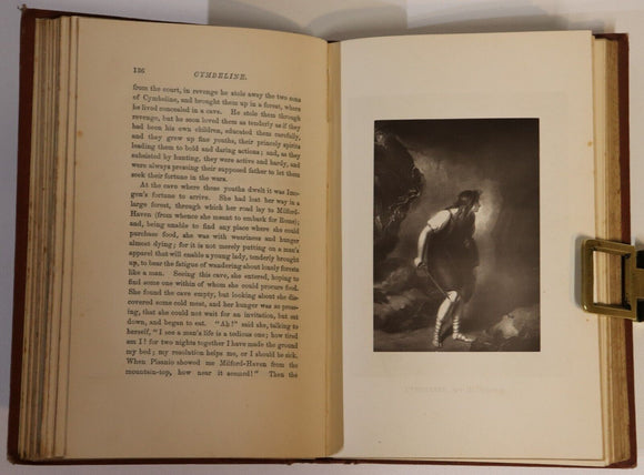 1876 Tales From Shakespeare: Charles & Mary Lamb Antique Literature Book