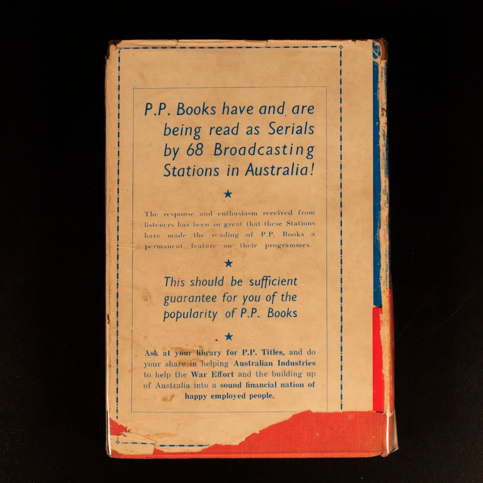 1943 The Barrier Rat by Frank Walford Vintage Australian Fiction Book w/DJ