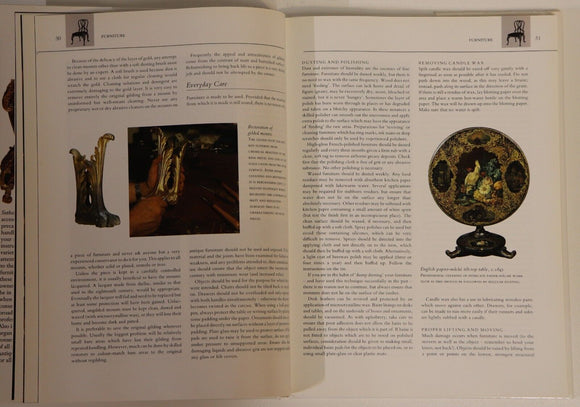 1999 Sotheby's Caring For Antiques Antique Collecting Reference Book