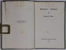 1921 Ruskin's Politics by Bernard Shaw 1st Edition British Politics Book-2
