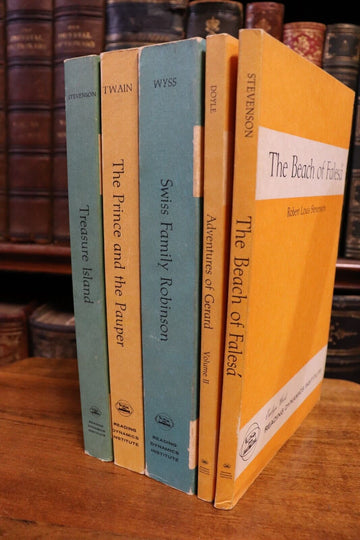 1961 5vol Reading Dynamics Institute by Evelyn Wood Paperback Fiction Books