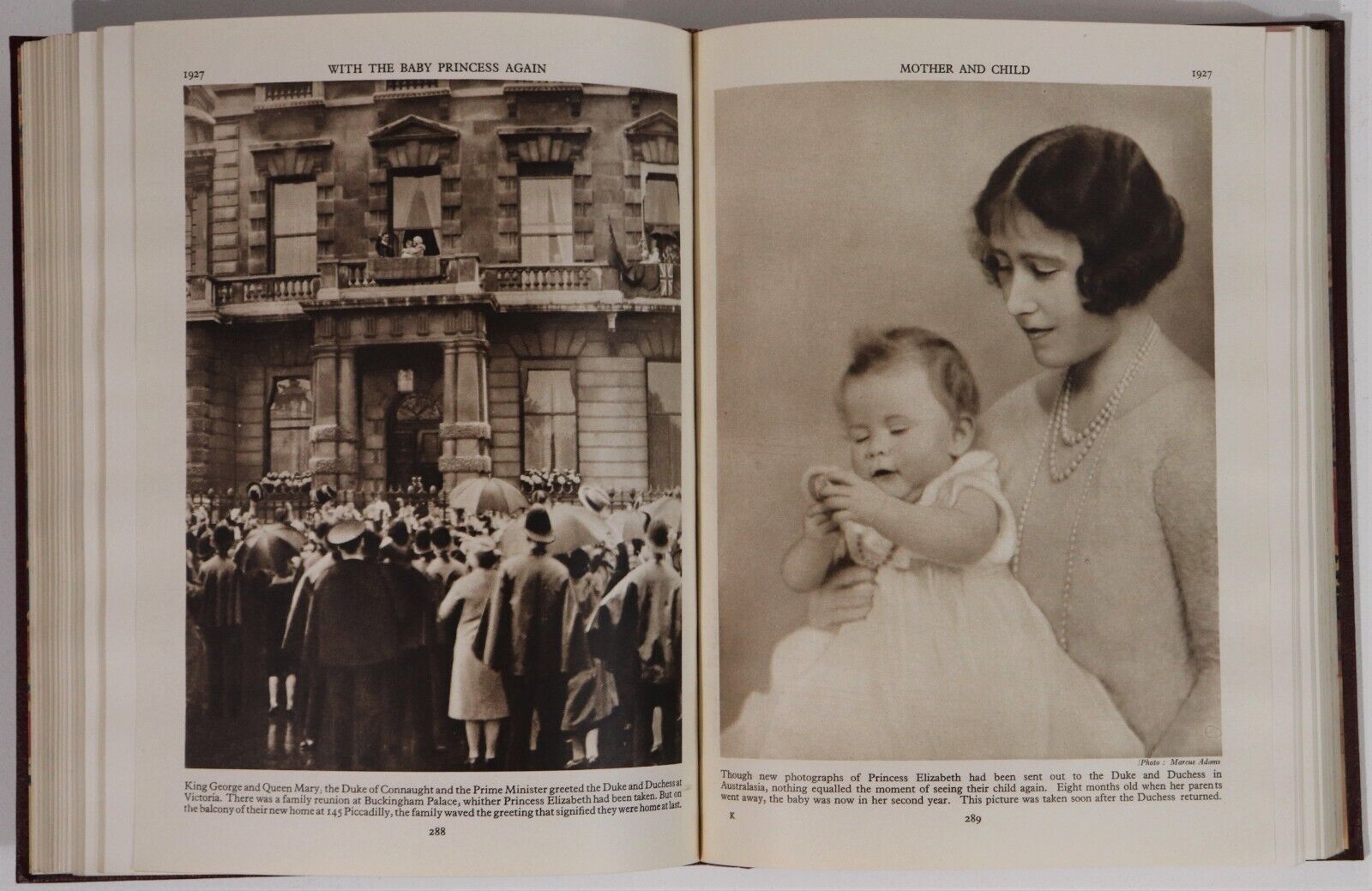 1937 Coronation Book Of King George VI Antique British Royal History Book