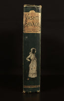 c1905 Vashti Savage by Sarah Tytler Antique Scottish Victorian Era Fiction Book-2