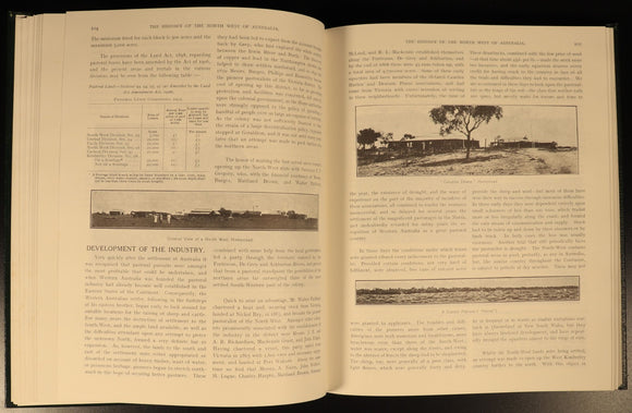 The History Of North West Australia by JS Battye Australian History Book 1985