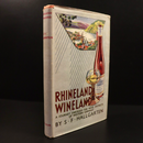 1951 Rhineland Wineland Wine Districts Of Western Germany History Book-1