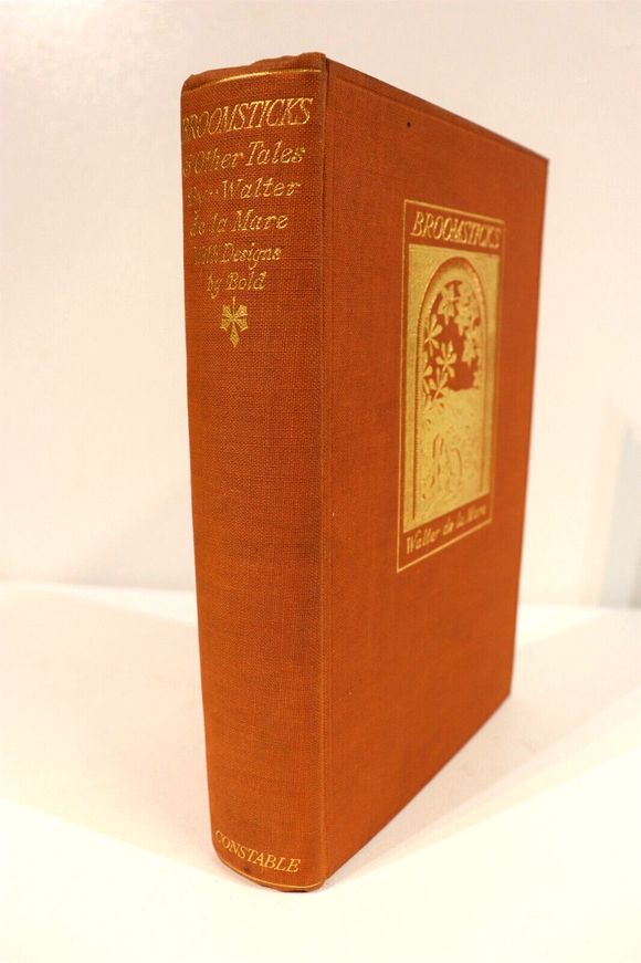 1925 Broomsticks by Walter De La Mare 1st Edition British Literature Book