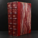 1886 2vol The Life Of Percy Bysshe Shelley by E. Dowden Antique History Book Set-1