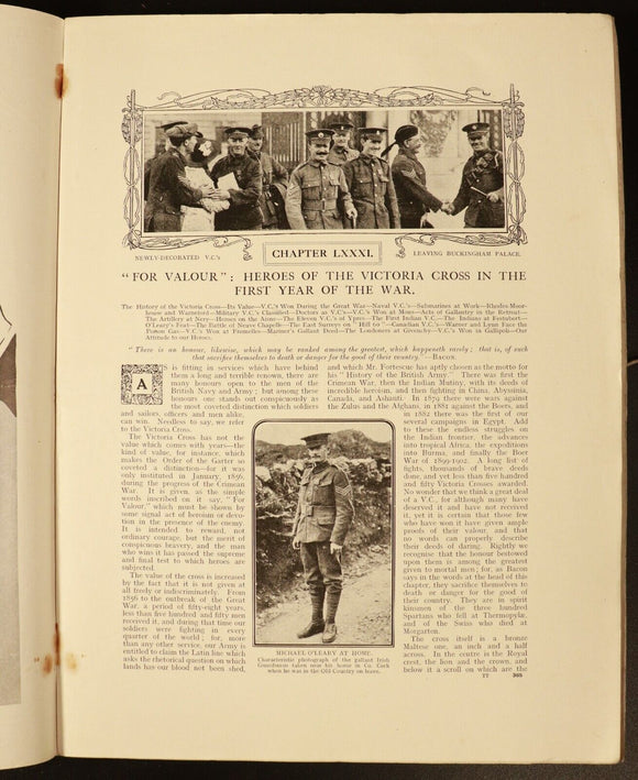 1915 23vol The Great War Standard History Of All-Europe Conflict Military Books