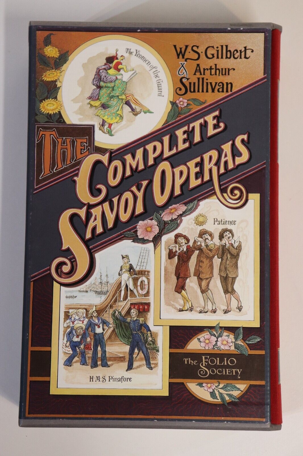 2001 2vol The Complete Savoy Operas Folio Society Music Book Set With Sleeve