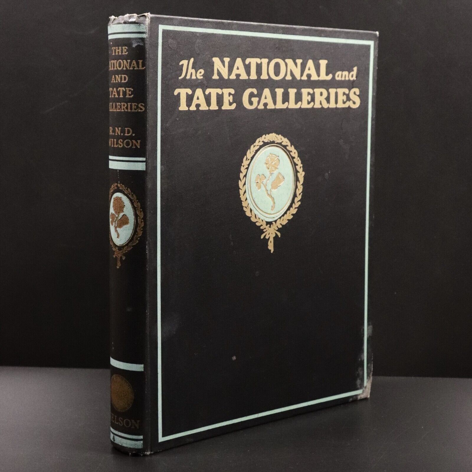 1934 The National & Tate Galleries by R.N.D. Wilson Antique British Art Book