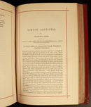 c1882 Poetical Works Of John Milton Paradise Lost Antique Poetry Book Leather-14