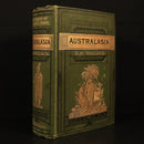 1880 Stanford's Geography & Travel: Australasia Antiquarian History Book Maps-1