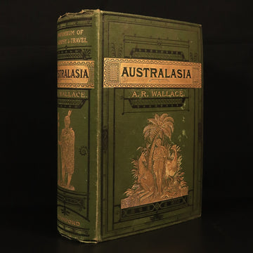 1880 Stanford's Geography & Travel: Australasia Antiquarian History Book Maps