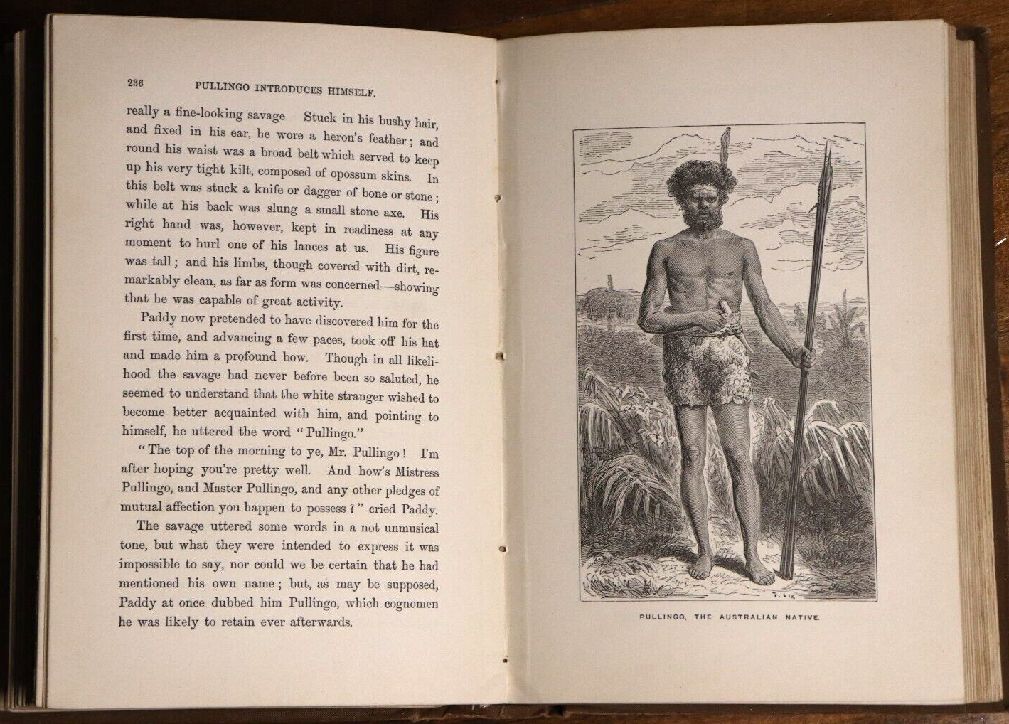 1883 Twice Lost by W.H.G. Kingston Antiquarian Australian History Fiction Book