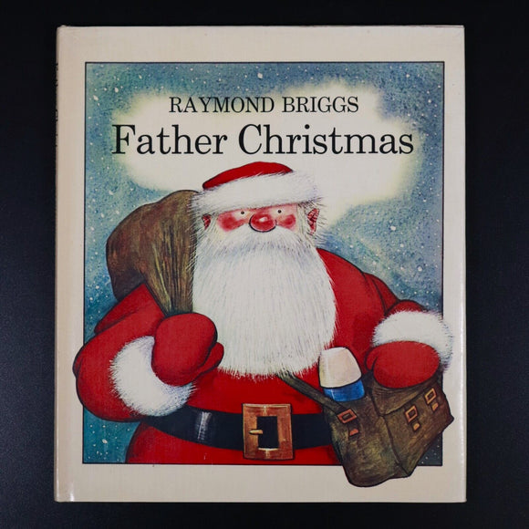 1973 Father Christmas by Raymond Briggs Vintage Childrens Book 1st Ed 2nd Print