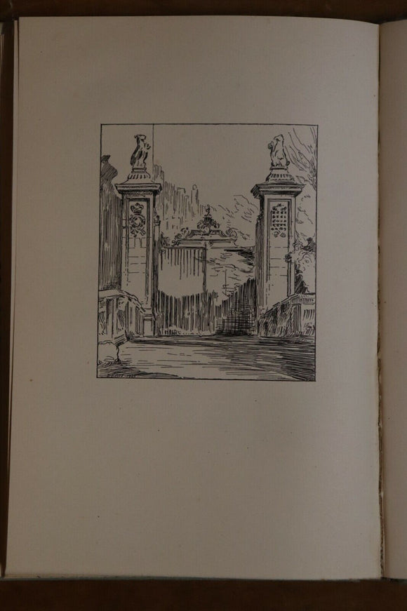 1942 Architecture In Cambridge: Theodore Fyfe Antique British Architecture Book