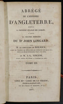 1827 5vol Abrege De L'Histoire D'Angleterre Antiquarian History Of England Books-8