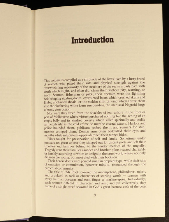 1978 Through The Rip Ships Of Old Port Phillip Australian Maritime History Book