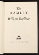1964 3vol Snopes A Trilogy by W. Faulkner American Fiction Book Set The Hamlet-3