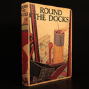 c1940 Round The Docks by GE Hopcroft Antique Maritime Theme Children's Book-1
