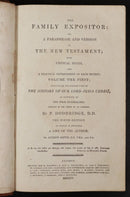 1805 The Family Expositor by P. Doddridge Antiquarian British Theology Book-4